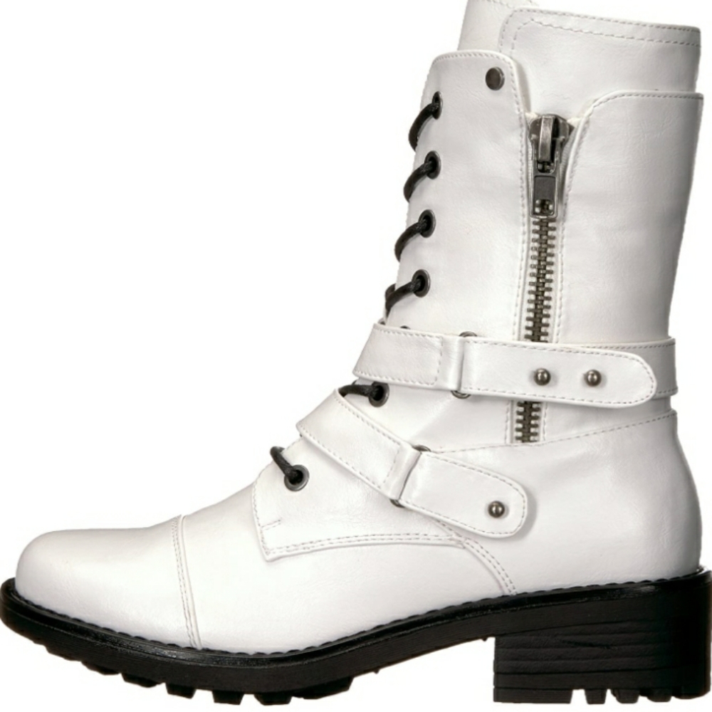 Carlos by Carlos Santana Combat Boots - 7 - Picture 2 of 15